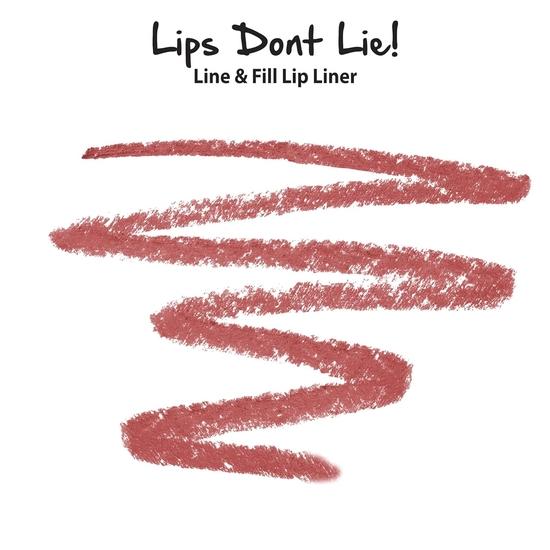 Nykaa Lips Don'T Lie Crayon Crème Lèvres Contour et Remplissage
