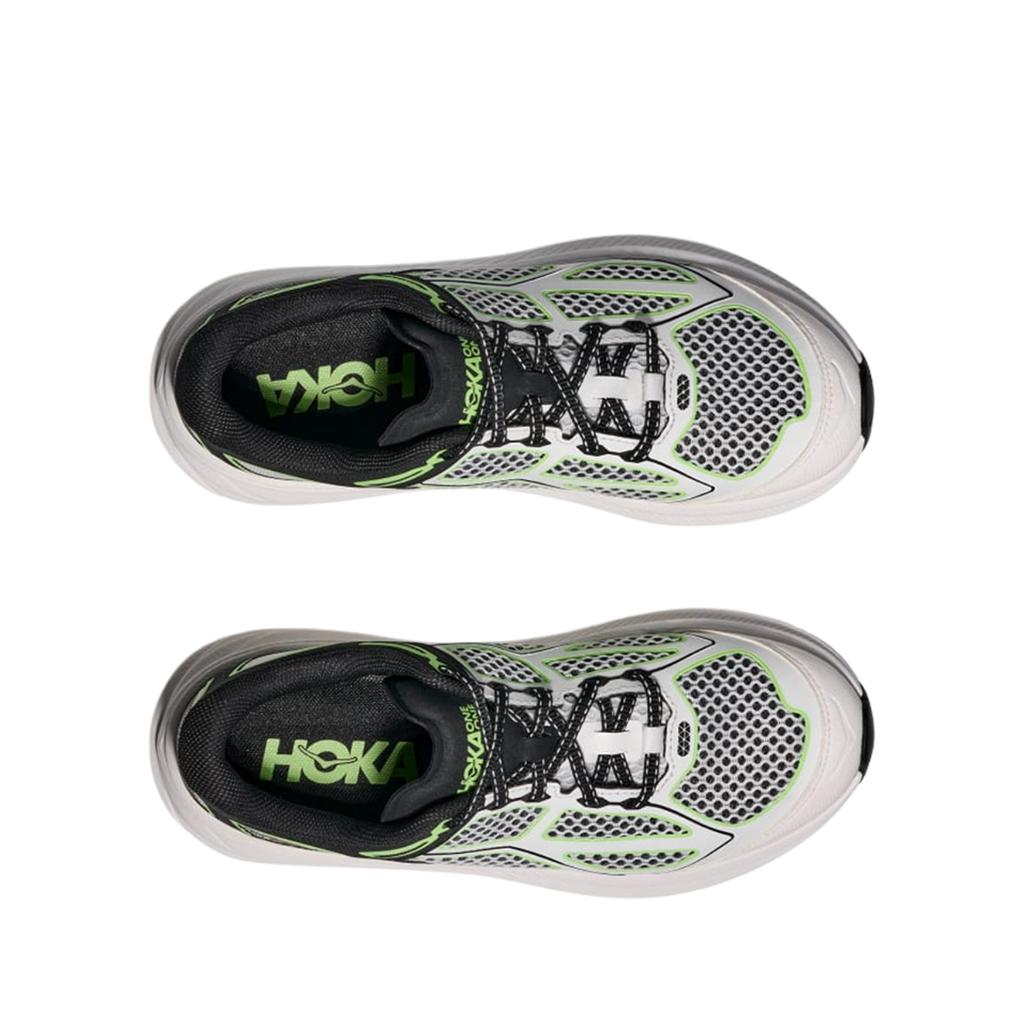 HOKA Clifton One9 Bianche Nere Verdi Sneakers Unisex 1155370-BWHT