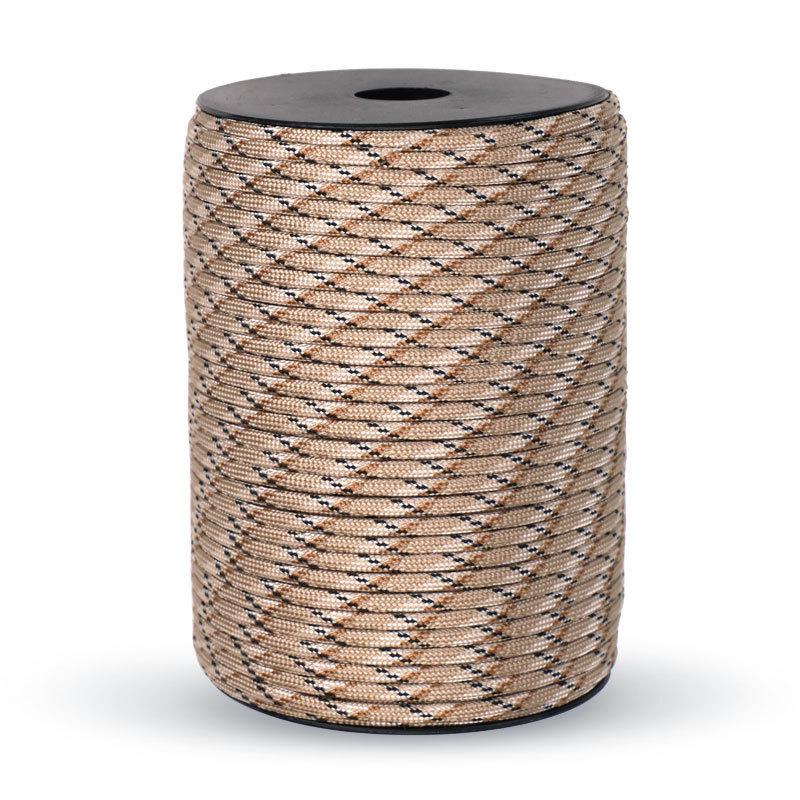 Паракорд 9-жильный 100м: Многоцелевая веревка для выживания для пеших походов и плетения браслетов своими руками