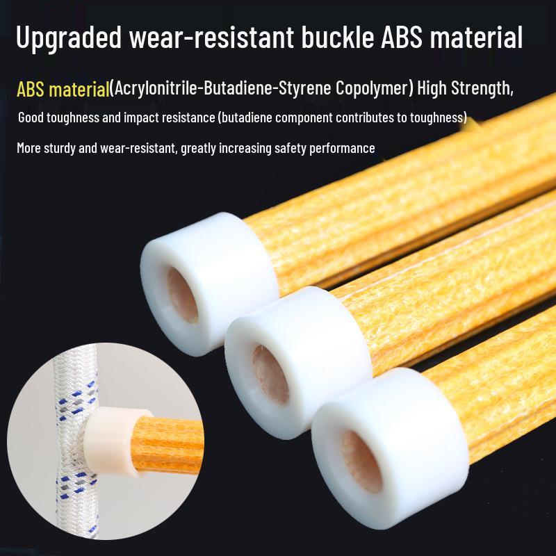 Outdoor Polyester Climbing and Rescue Ladder - Fire Escape and Insulated Rope Design