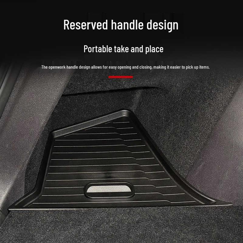 Eco-Friendly All-Weather Car Storage Bin for Tesla Model 3/Y (Facelift)