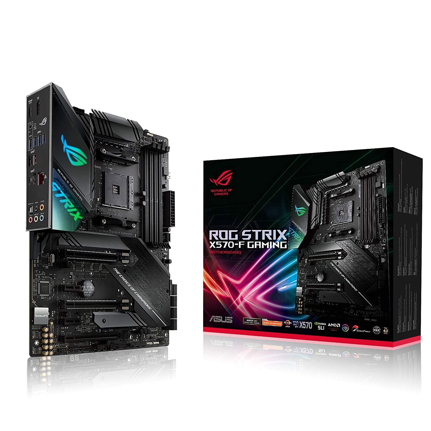 

ASUS AMD AM4 сумісна материнська плата ROG STRIX GAMING X570-F [ATX]