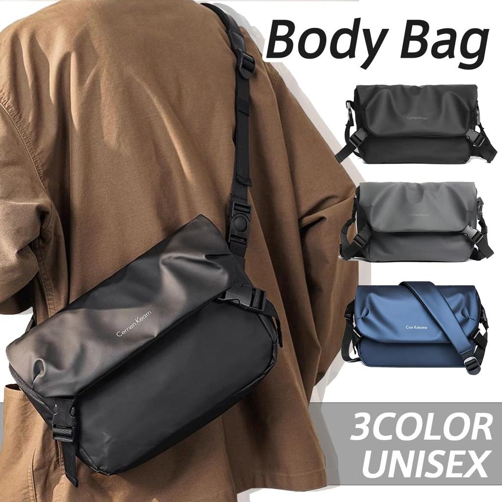 Crossbody Waist Large Perfect for and Casual Multifunctional [enocoland] Men's One-Shoulder Bag, Bag, Lightweight, Capacity, Waterproof, Breathable,