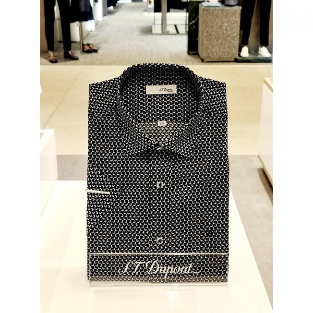 S.t. Dupont Slim Fit Short Sleeve Shirt Se5mm21hs253sny 095