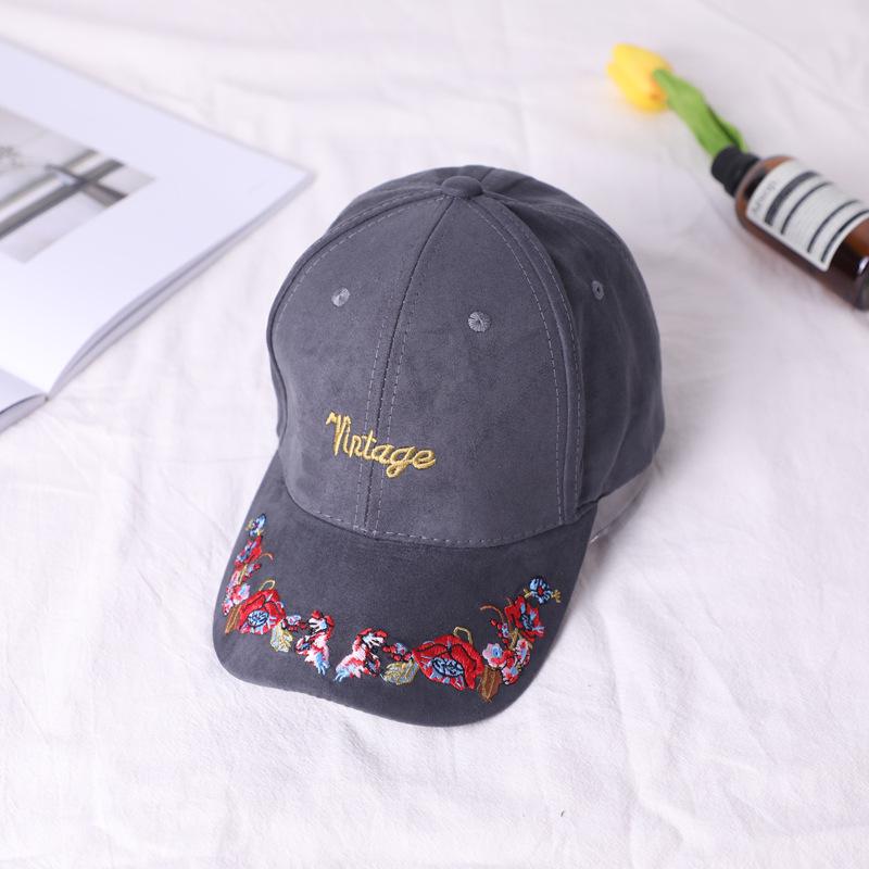 Embroidered hat brim Clearance