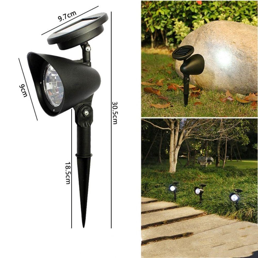 Wasserdichte Solarstrahler IP65 Garten Hinterhof Dekorlampe Neue Untergrundlampen
