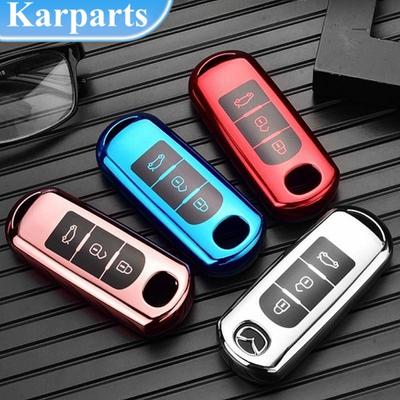 Tpu carro remoto chave caso capa escudo fob para mazda 2 3 5 6 bl bm gj atenza axela demio CX-3 cx3 CX-5 cx5 cx7 CX-9 cx8 keyless