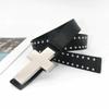 Y2K Punk Cross Belt Hip Hop Streetwear Waist Belt Rivet Studded Belt  For Men Women Jeans