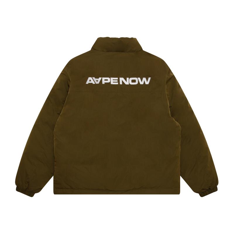 Aape By *A Bathing APE® Logo Patch Down Jacket AAPDNM7655XXN