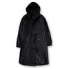 Trench Uomo Moda Soprabito Uomo Casual Slim Fit Antivento Cappotto Lungo Tinta Unita Maschile Autunno Homme Nero/Kaki/Verde scuro