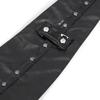 Metal Rivet Gothic Vintage Punk Neck Tie Women Techwear Style Leather Hip Hop Rock Y2K Collar Tie