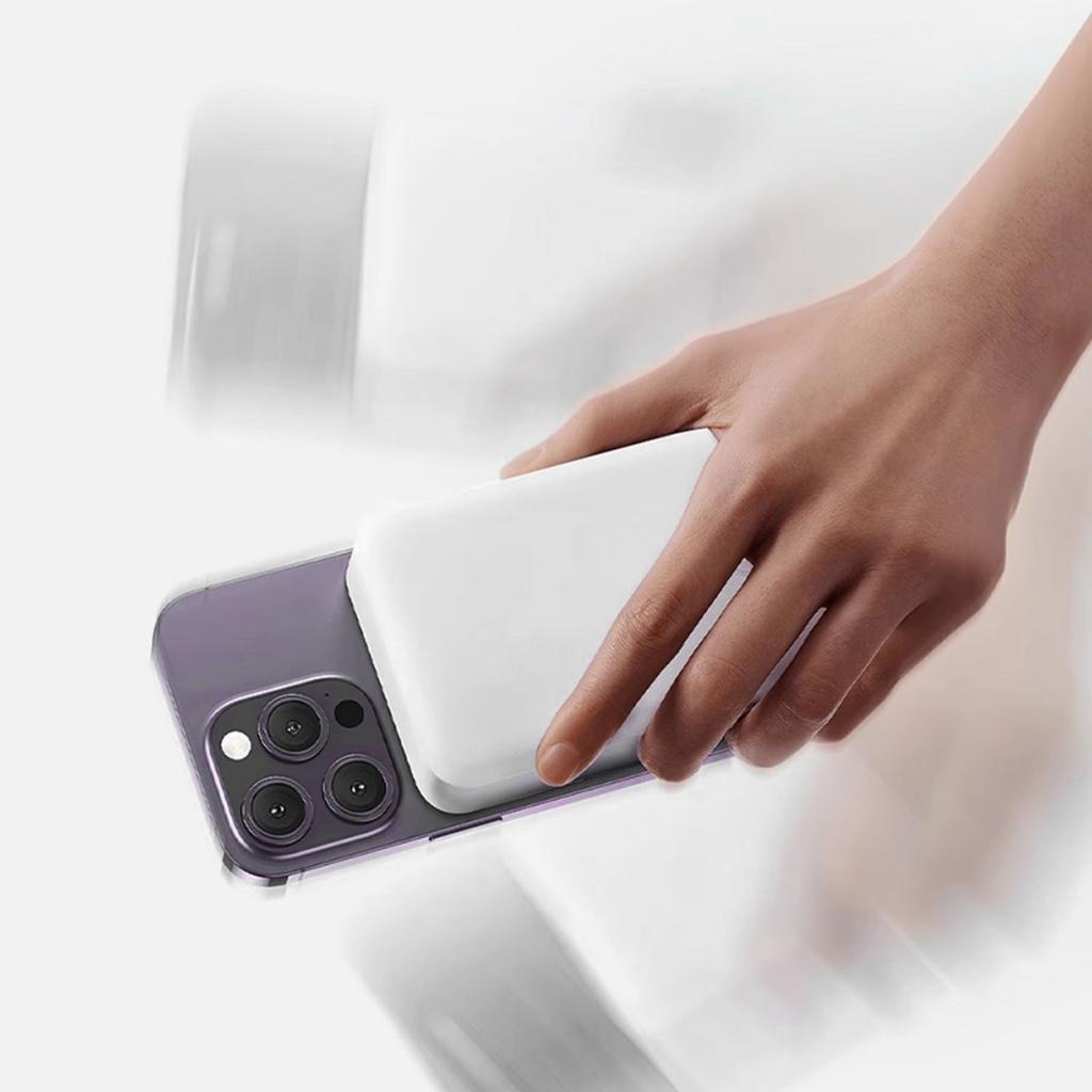 Powerbanka K26S 5000mAh 20W USB-A / USB-C / MagSafe - bílá