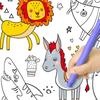 Extra-Large Children's Graffiti Coloring Scroll: Durable Drawing Paper for Kindergarten and Babies
