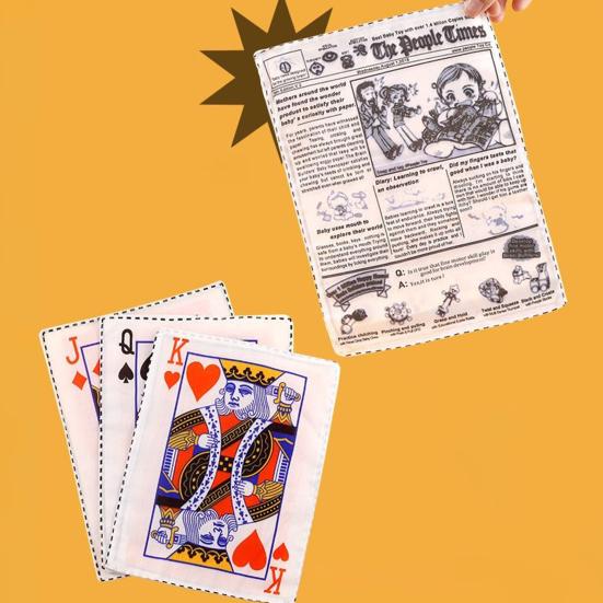Knisterndes Hundespielzeug Knisternde Zeitung Hundekauspielzeug Realistisches Spielkarten Welpen Zahnungsspielzeug für Hunde Beißen Kauen Angstlinderung