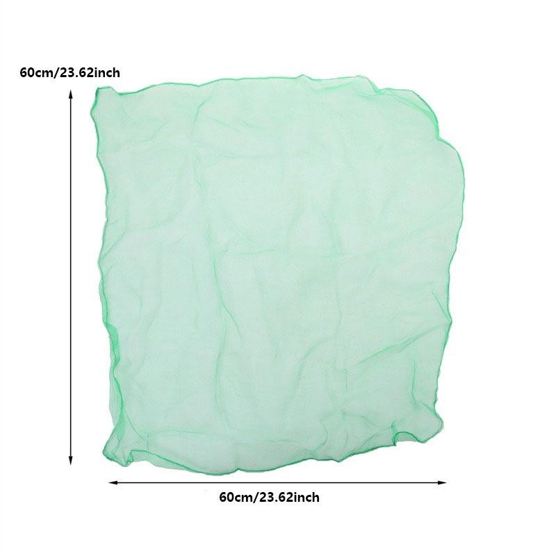 12 teile/beutel 6 Farbe Kindergarten Platz Seide Leistungen Dance Chiffon Schal Feste Schal Kinder Schal