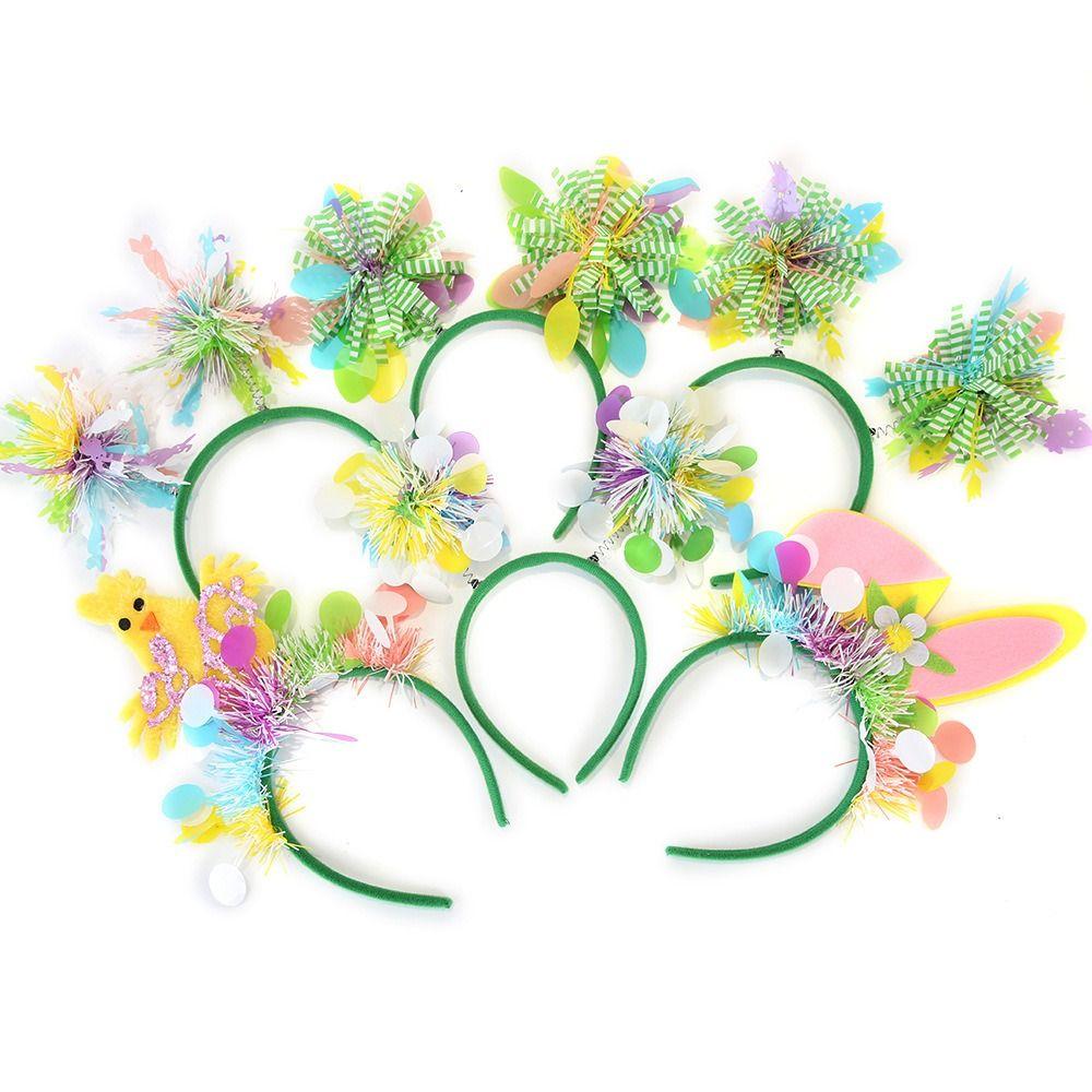 Hair Decoration Party Headwear Rabbit Ears Easter Headgear New Easter Headbands