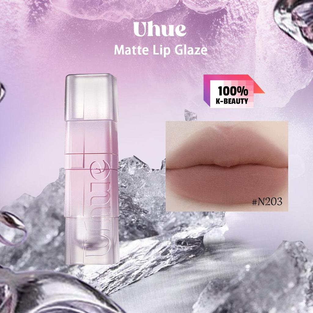 Uhue Matte Lip Glaze 3ml/0.1 fl.oz (6Color options)