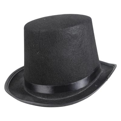 Top Hat for Adult/Children Cylinder Hat Topper Mad Hatter Party Costume Fedora Magician Hat for Carnival Rave Party