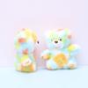 Plush Bear Keychain With Lace Design For Kids And Adults
