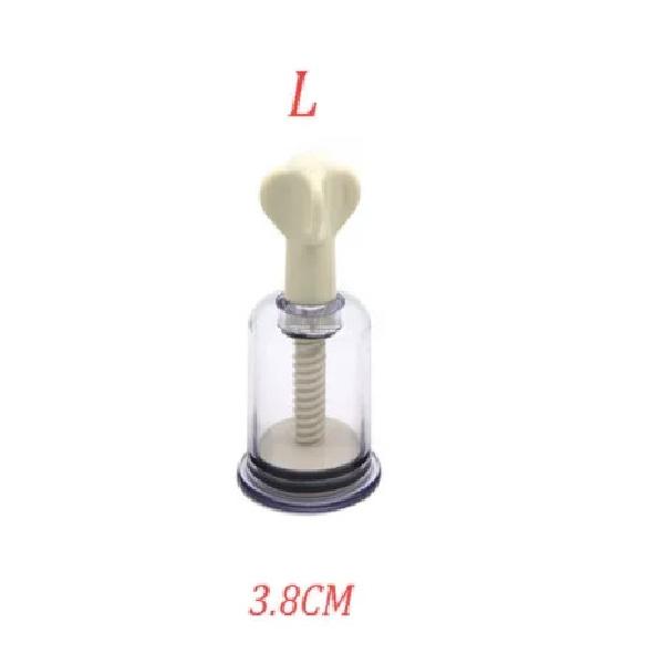 4 Size Nipple Sucker Enlarger Nipple Clamps Pussy Pump Clitoris Clip Vacuum Stimulate Breast Enlarger Sex Toy For Women Men BDSM