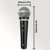 High qualityWired Dynamic Microphone with 6.5mm Jack, Handheld Karaoke Singing and Conference Speech Mic for PA System, 6.5mm Plug Multi-Purpose