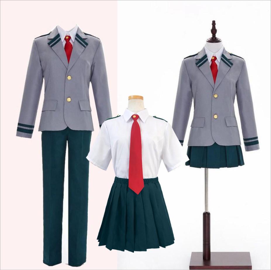 Kusugakuen Cosplay School Uniform - Halloween Anime Character Jumpsuit