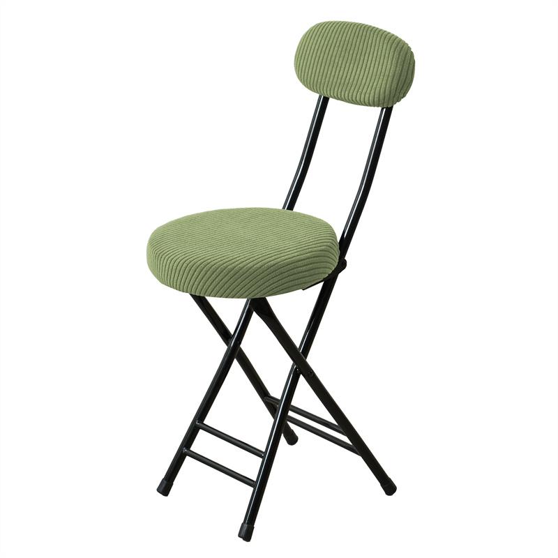 

1/2Sets Polar Fleece Household Folding Round Stool Chairs Cover Durable Backrest Chair Cover Computer Dust-proof Chair Slipcover 1pc