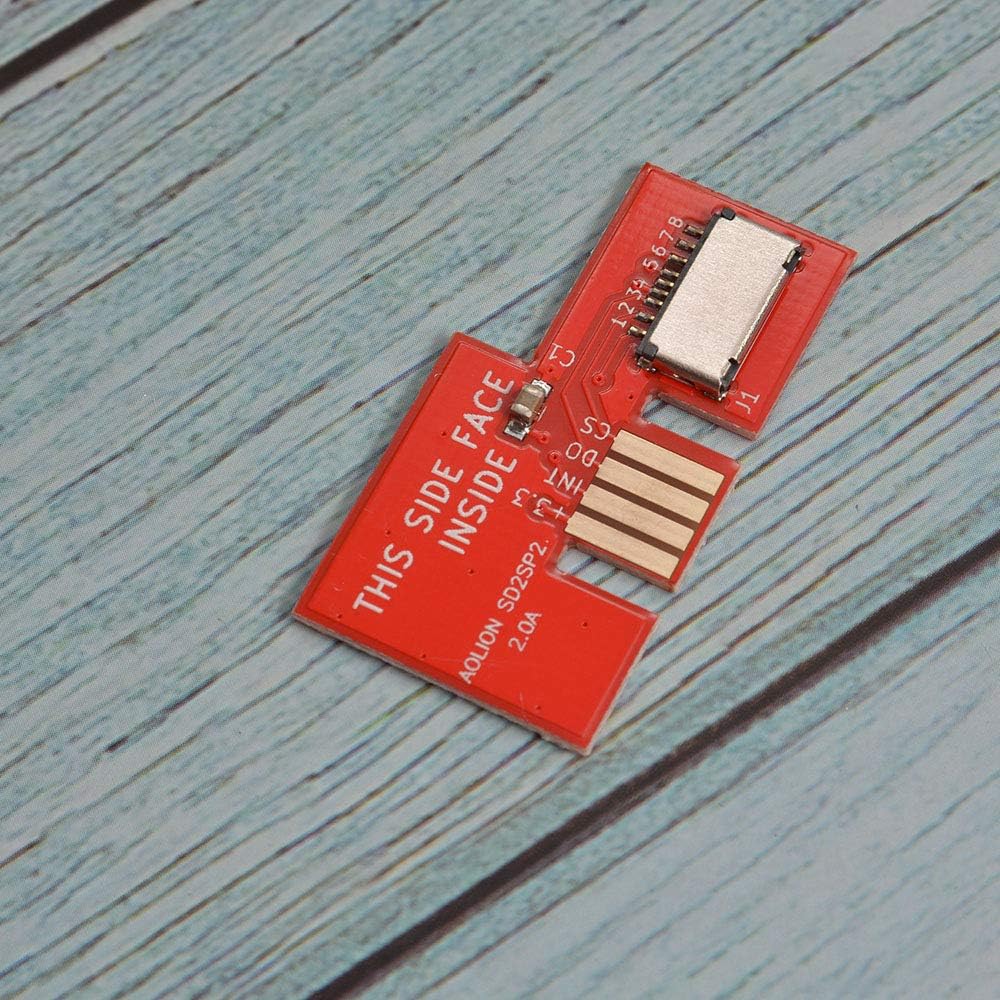 Wixine 2Pcs for Serial Port 2 SD2SP2 Micro SD Card TF Card Reader Accessories Spare Parts Random Color