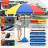 Güneş Korumalı Tente ile Ekstra Büyük Dış Mekan Reklam ve Veranda Güneşlik Şemsiyesi