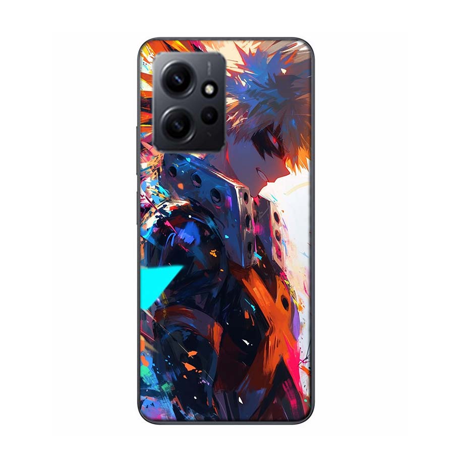 My Hero Bakugou Katsuki Phone Case For Redmi Note 14 15 Pro 5G 13 12 Pro Plus 11 11T 11E 11S 10 Pro 10S 9 9S Cover Cell Clear TP