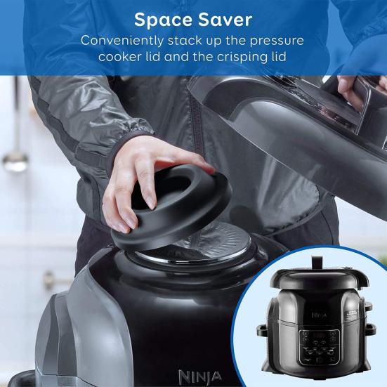 Electric Pressure Cooker Lid Stand Silicone Holder Storage Rack Kitchen Gadget