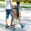 16 Inch Black Cartoon One Piece Backpack Mochila, Light Weight Unisex School Backpack Travel Daypack for Boys Girls Age 6-10