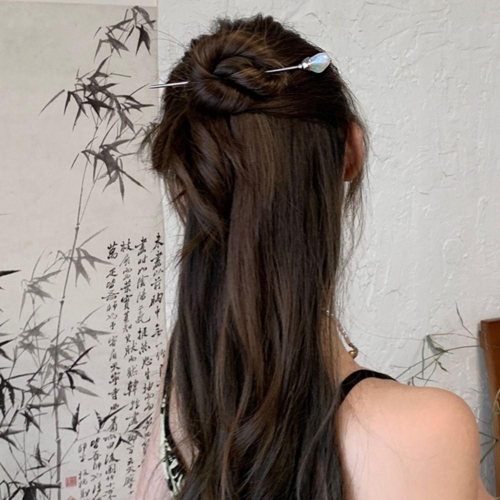 

Бусина барокко жемчуг металлическая шпилька для волос палочки для волос ханьфу китайский стиль головной убор старинный стиль шпилька для волос