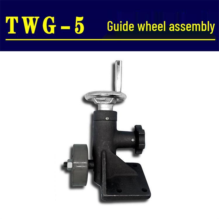 Tuwei Electric Grooving Machine TWG-5 with 8" Knurling Wheel & Upper Pressure Roller Guide