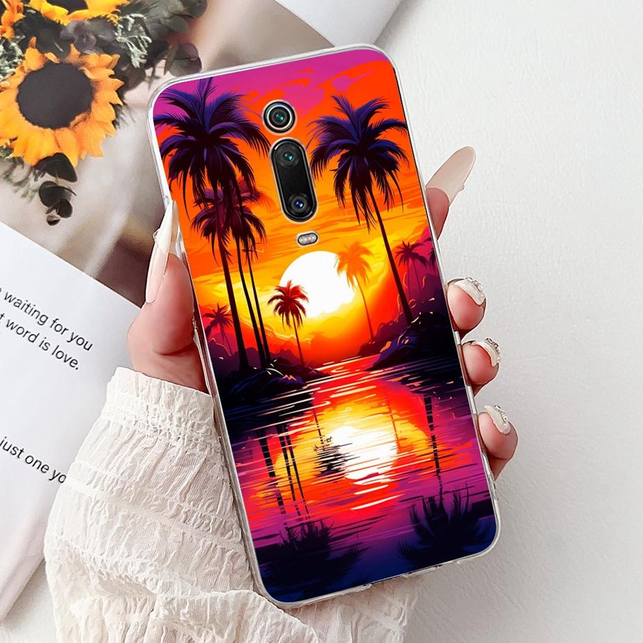 For Xiaomi Mi 9T Pro Case Cute Cat Lucky Koi Painted Cover Soft Silicone Phone Case For Xiaomi MI 9T Pro Mi9T 9TPro Fundas Coque