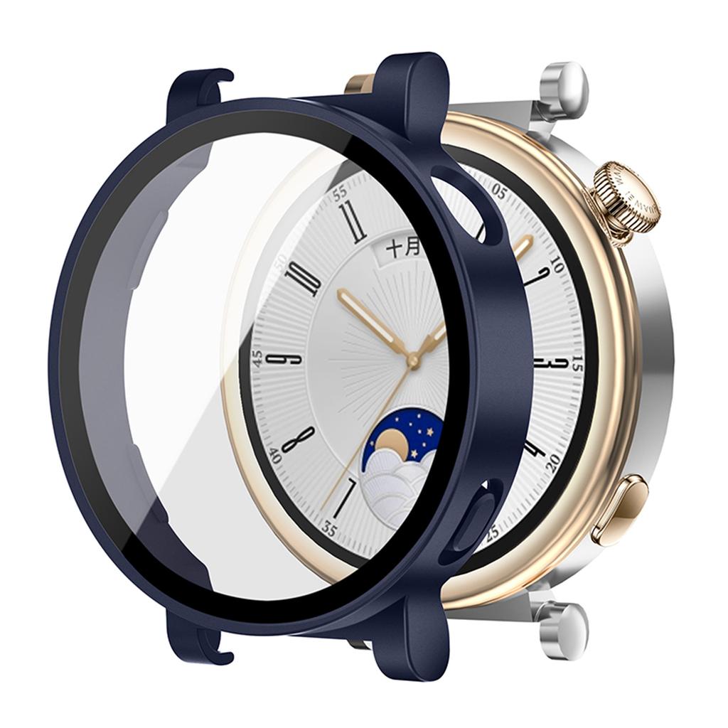 Tempered Glass+Case For Huawei Watch GT4 46mm 41mm Full Coverage Bumper Screen Protector Cover For Huawei Watch GT4 Accessories