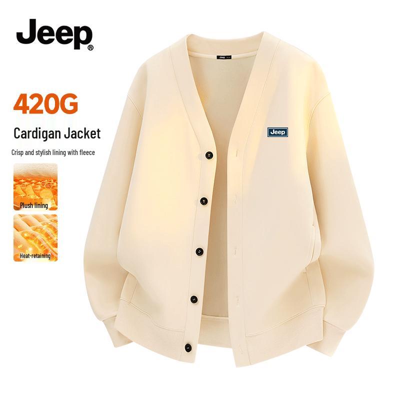 JEEP Men s Fleece-Lined Full-Zip Sweatshirt 2XL