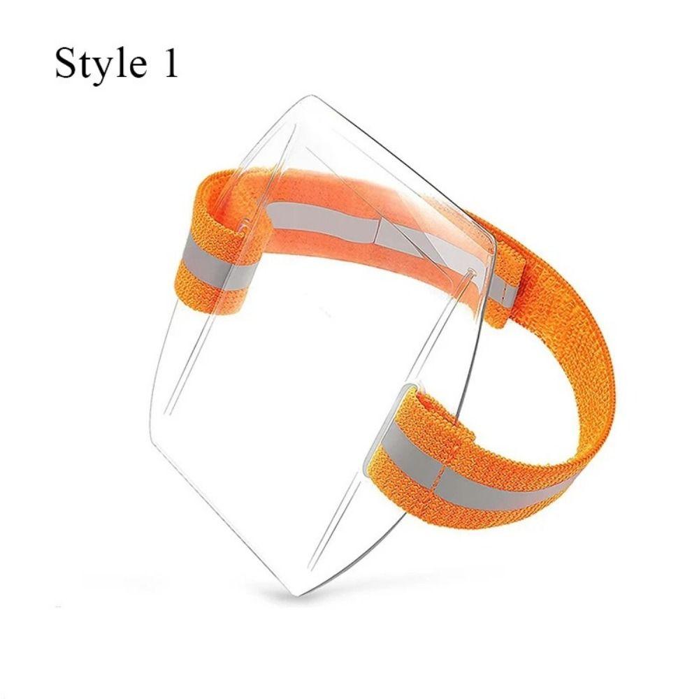 Plastic ID Card Holder Transparent Card Cover Credit Card Case Arm Band ID Badge Holder  Men