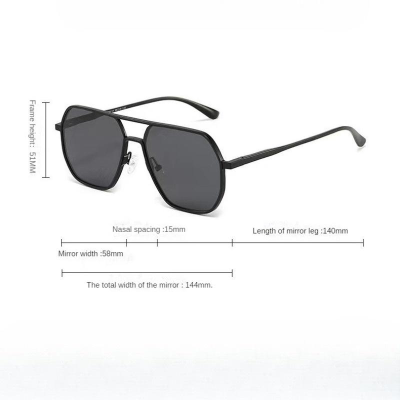 Color-changing Shades for Men UV-resistant Men's Pochromic Polarized Sunglasses Day and Night Eyewear