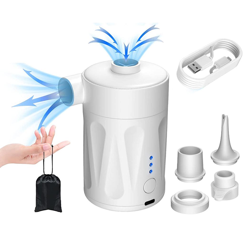 Multifunctional Electric Inflatable Pumps Rechargeable Powerful Efficient Quickly Inflating Tool For Airs Mattress Swimming Ring