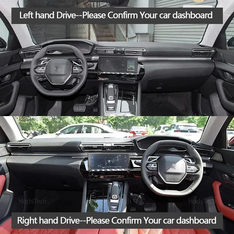 Dashboard Cover Board Anti-Slip Mat Protect Pad Car Sunshade Carpet Rug for Peugeot 508 R83