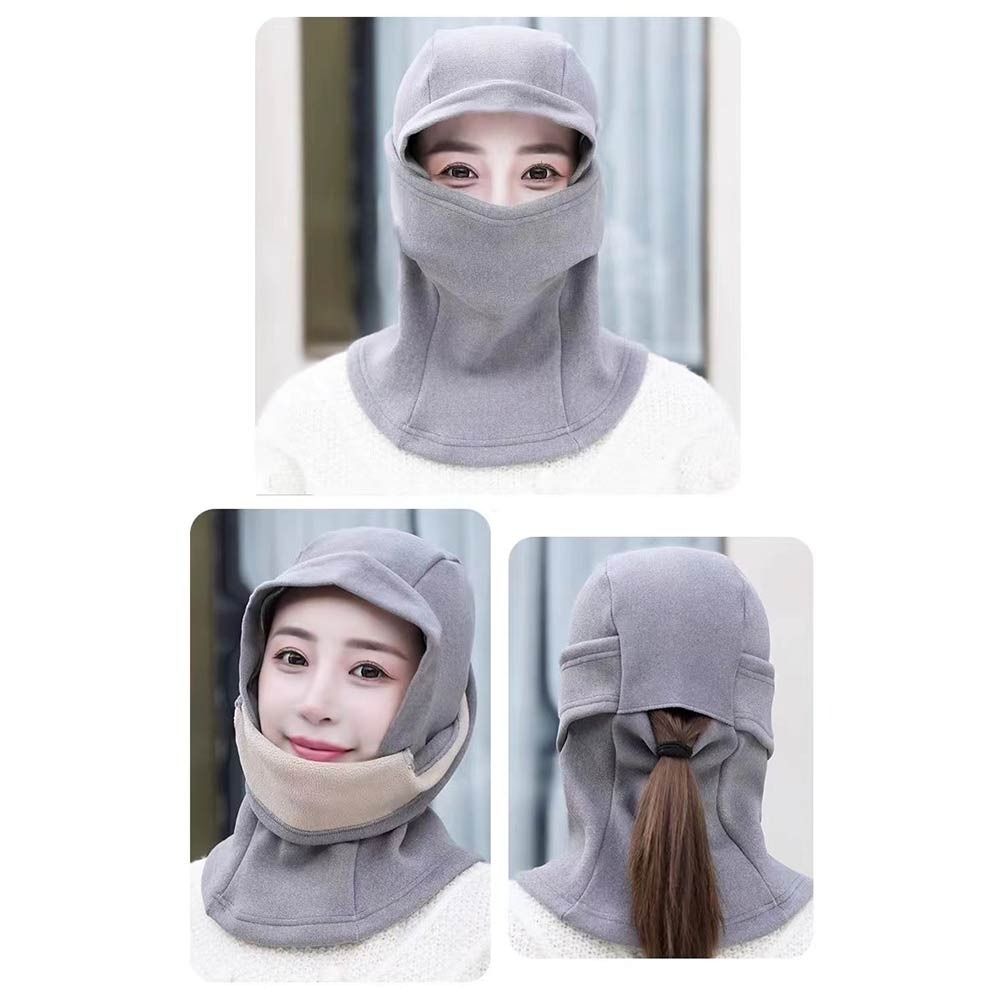 Ear Protection Balaclava Skiing Thermal Scarf Neck Warmer Winter Hats Full Face Cover  Women/Men