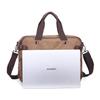 Cross-Border Canvas Laptop Backpack - Large Capacity Business Travel Bag