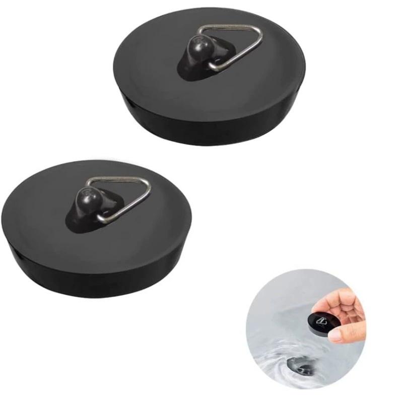 Rubber Drain Stopper Kitchen Rubber Sink Plug Bathroom Floor Drain Plug Stopper Laundry Leakage-Proof Plug Bathroom Supplies