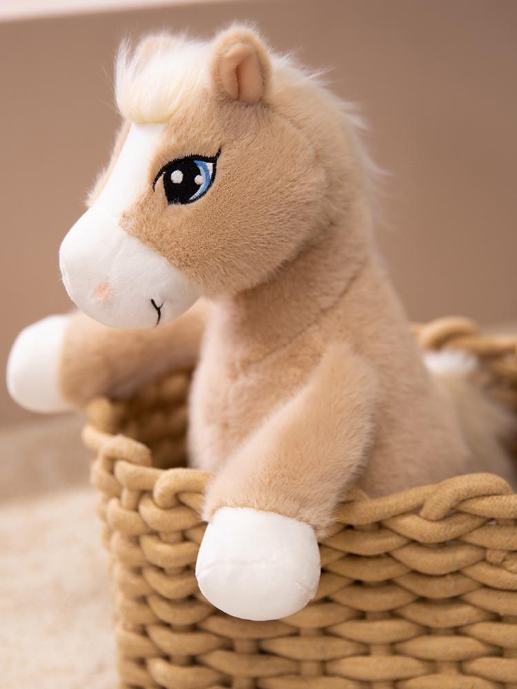 Horse Plush Doll With Pp Cotton Filling For Home Decor And Playtime