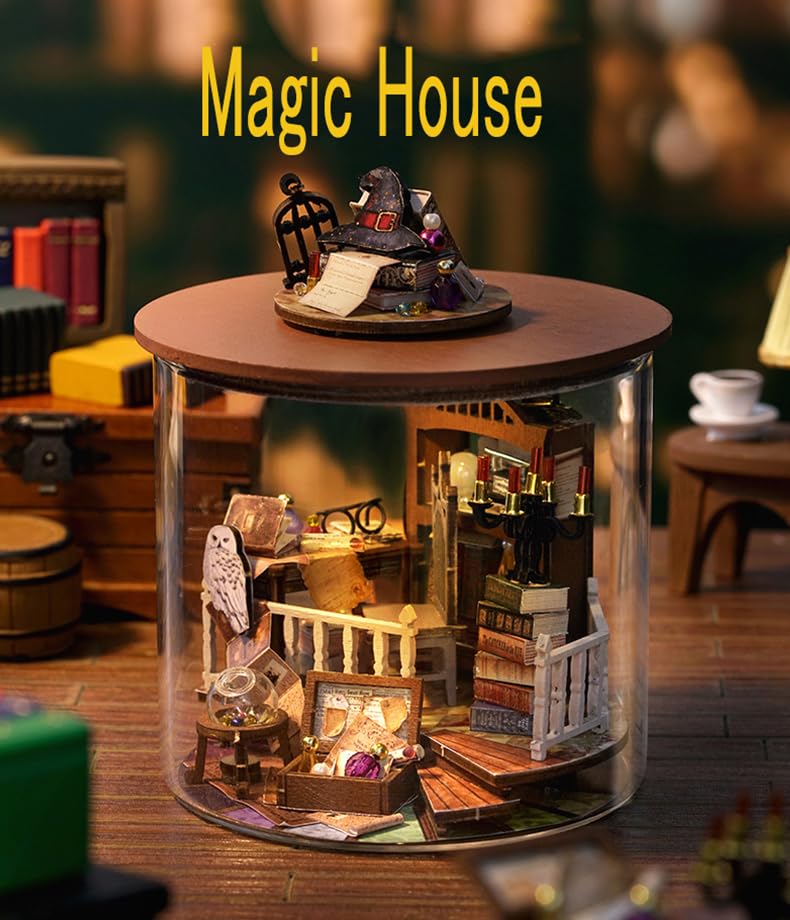 (t-FREAK) Dollhouse DIY Kit Set Miniature Dream Bottle Series (B-032 Magic House)
