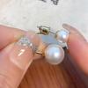 Elegant Pearl Stud Earrings with Anti-Allergy S925 Silver Needle