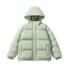 Winter Cotton Clothes Men and Couples with the Same Hooded Bread Clothes Casual Solid Color Thickened Warm Trendy Brand Loose Fashion 