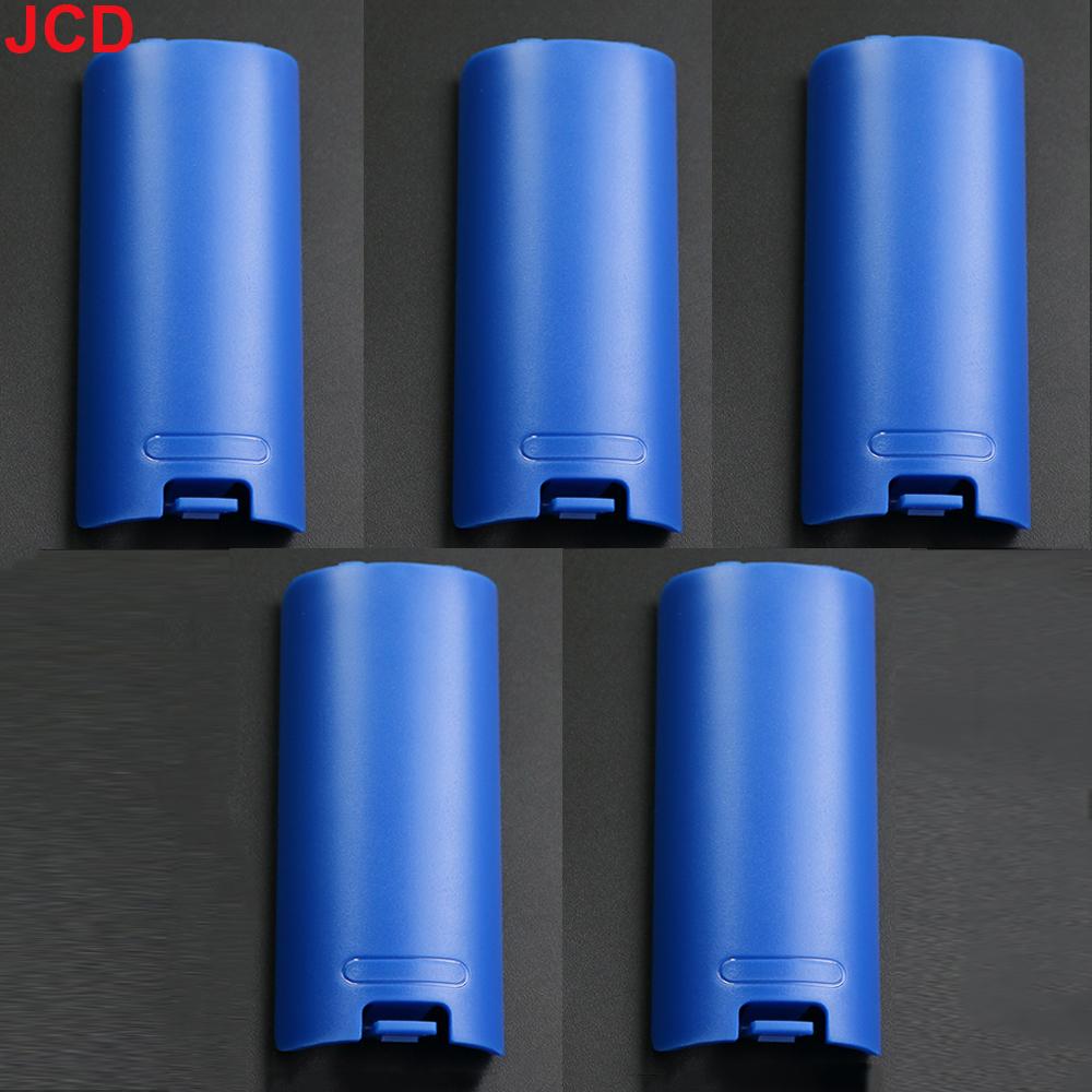 JCD 5pcs Wireless Game Controller Battery for Case Back Cover For Wii Remote Controller Gamepad Handle Battery Case Cover