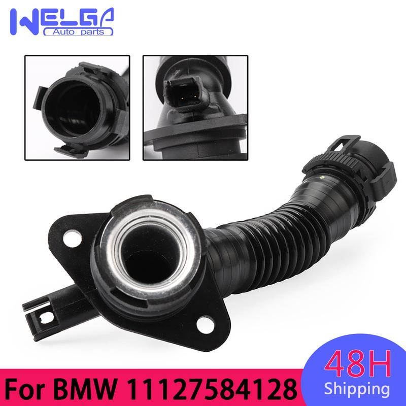 Crankcase Vent Pipe Hose From Valve Cover For BMW N55 E82 E88 F10 F12 F13 Replace OEM 11127584128 535i 2011-2016 640i 1 pcs